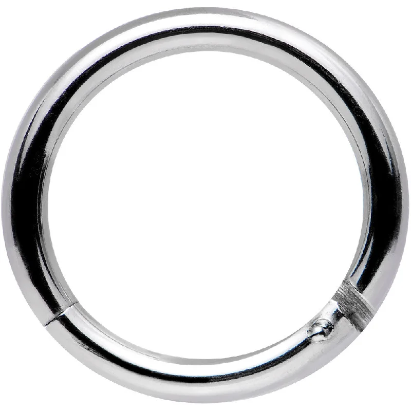 14 Gauge 3/8 Stainless Steel Hinged Segment Ring