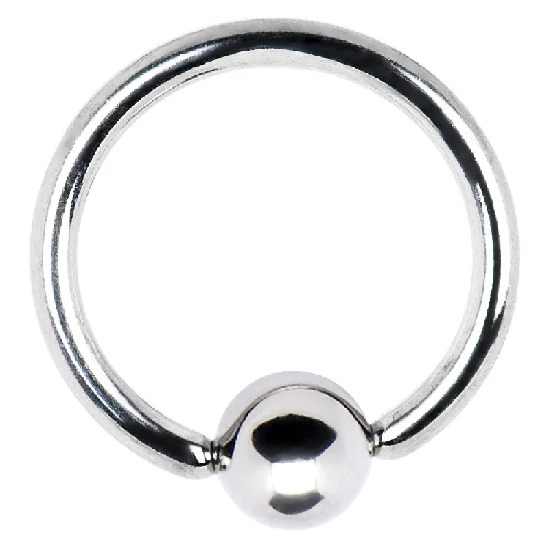 14 Gauge 1/2 5mm Stainless Steel BCR Captive Ring