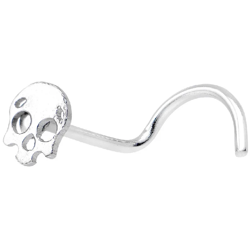 316L Stainless Steel Skull Nose Ring