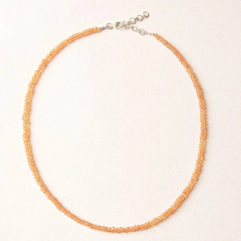 Carnelian Single or Double Strand Bead Necklace