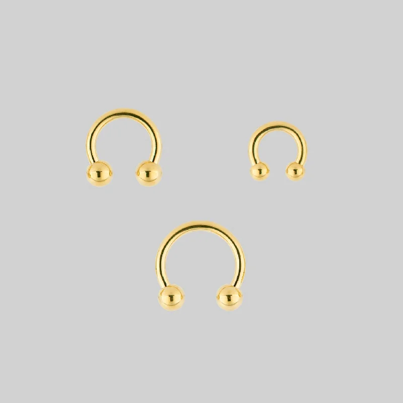 Gold / Pack of 3 / 1.2mm