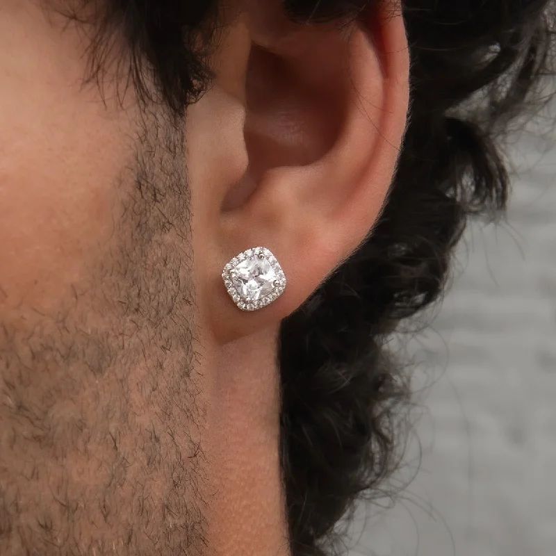 Cushion Cut Earrings