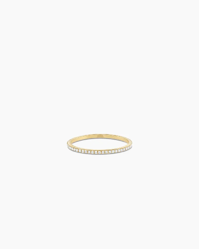 Diamond Bar Eternity Ring