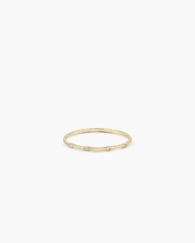 Diamond Stacking Ring