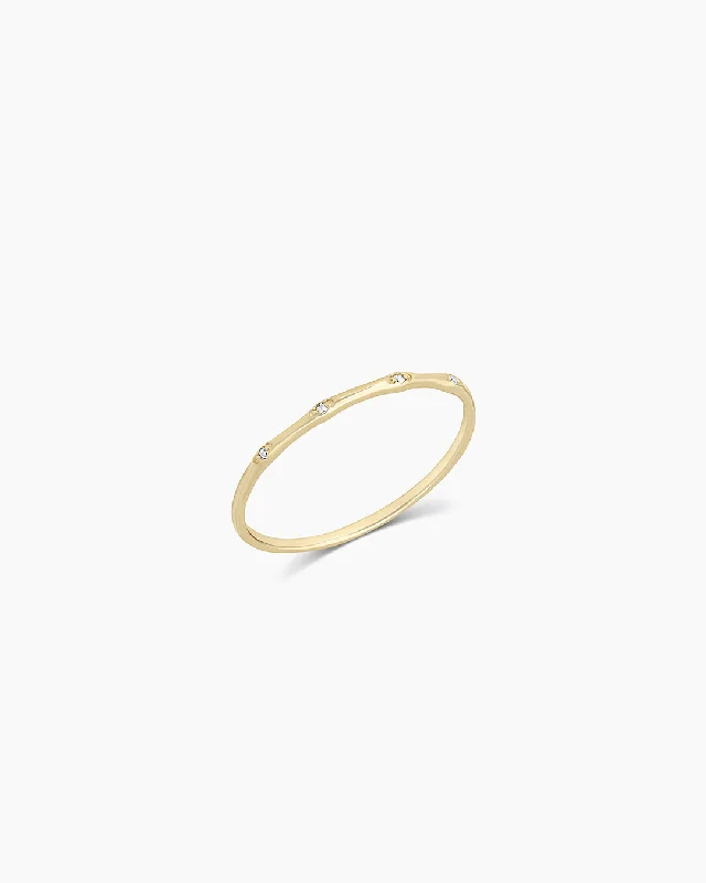 Diamond Stacking Ring