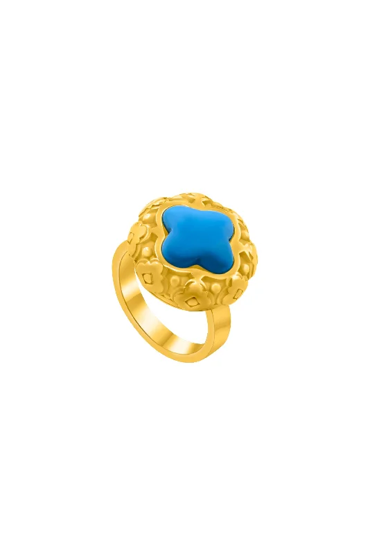 Donatella's Turquoise Statement Ring