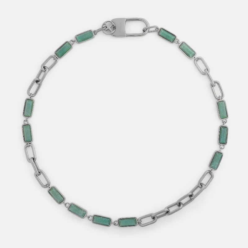 Stainless Steel / Aventurine