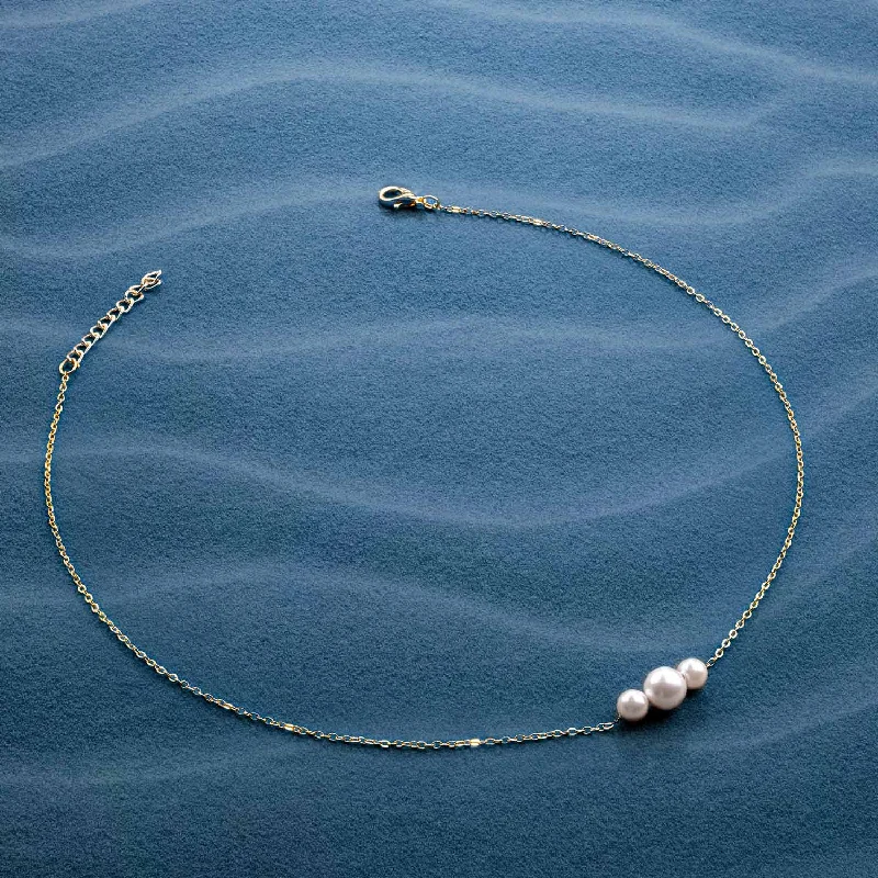 Irene Gold Freshwater Pearl Necklace