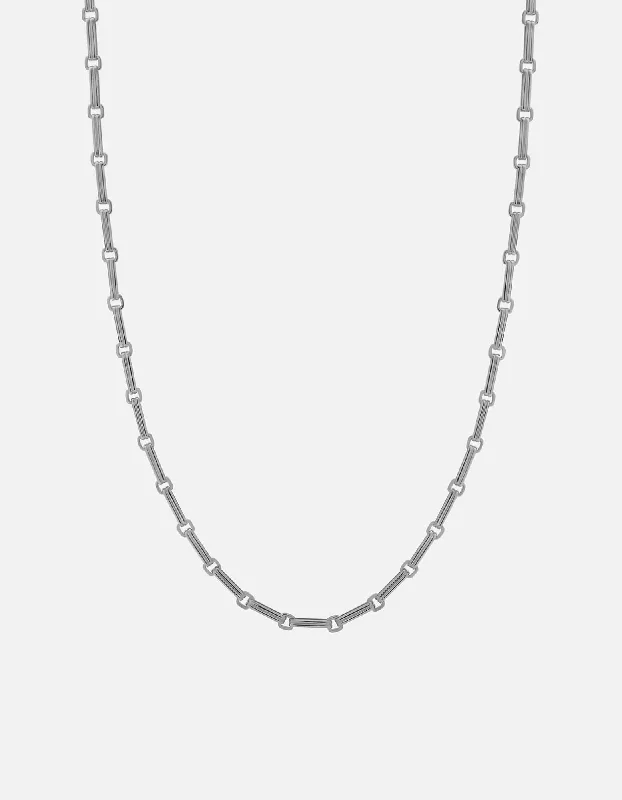 Jax Necklace, Sterling Silver