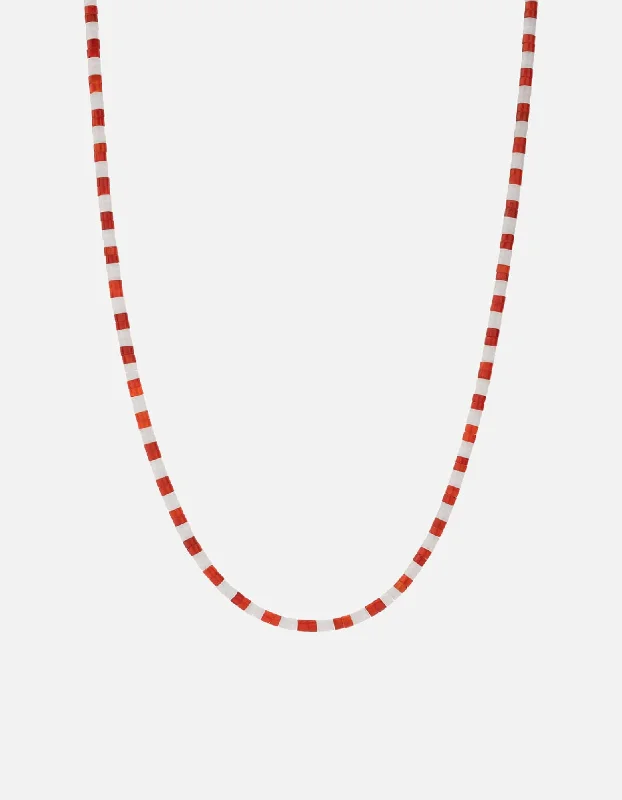 Kai Carnelian Necklace, Sterling Silver