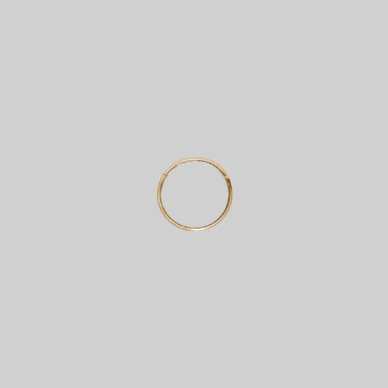 LARA. Gold Clicker Ring