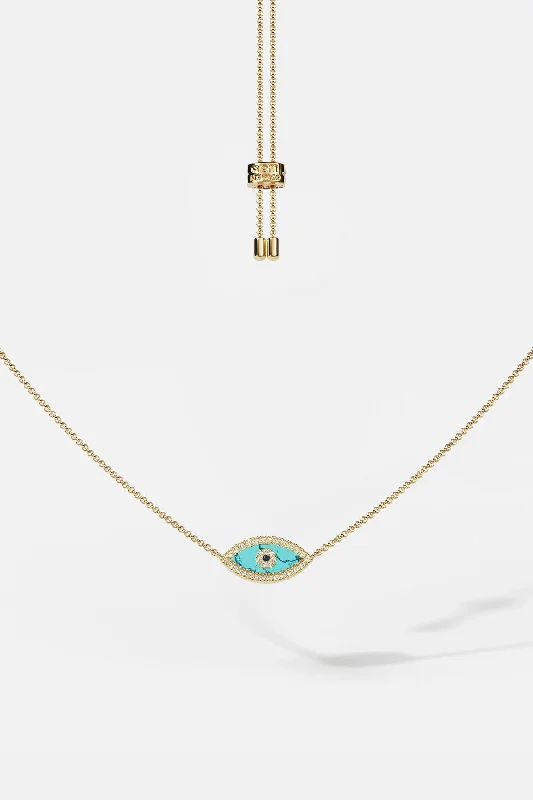 Lucky Eye Adjustable Necklace