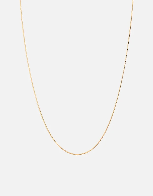 Lynx Chain Necklace, Gold Vermeil