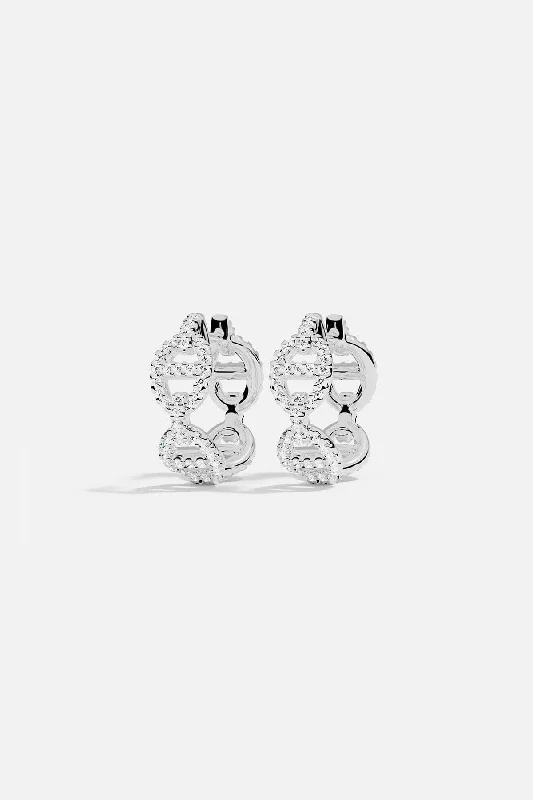 Maille Marine Hoop Earrings