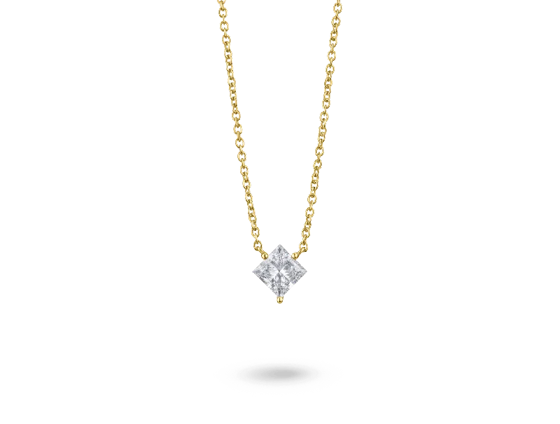 14k Yellow Gold / White