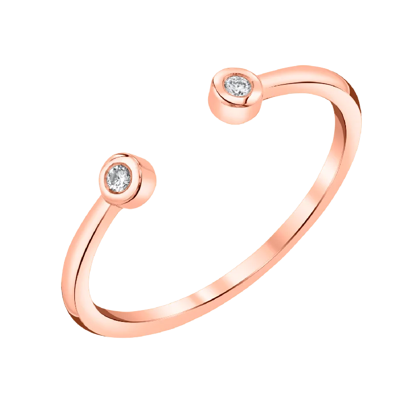 14K Rose Gold / 3