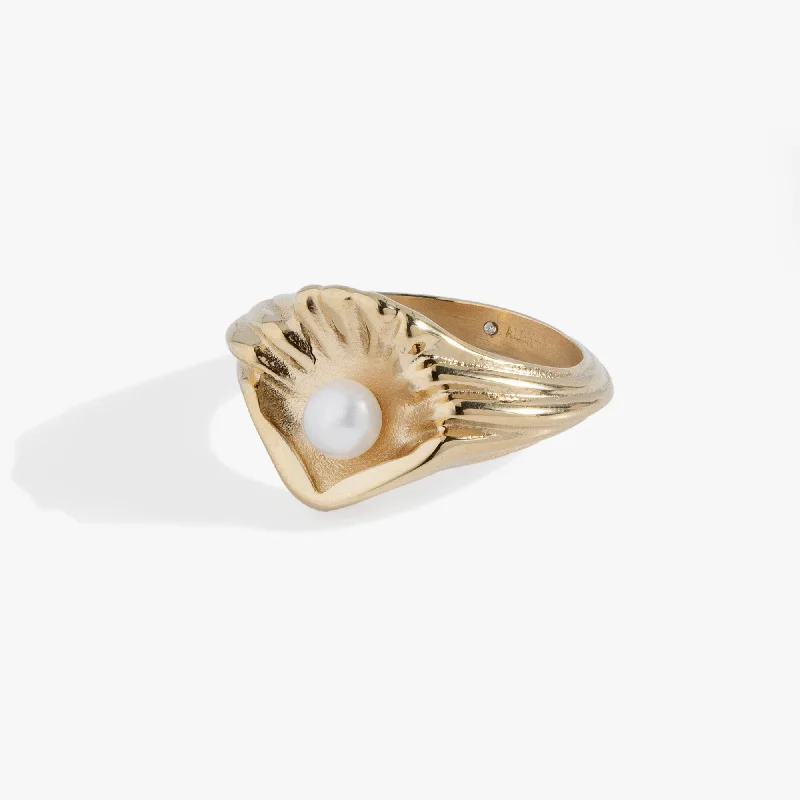 Scallop Seashell Ring