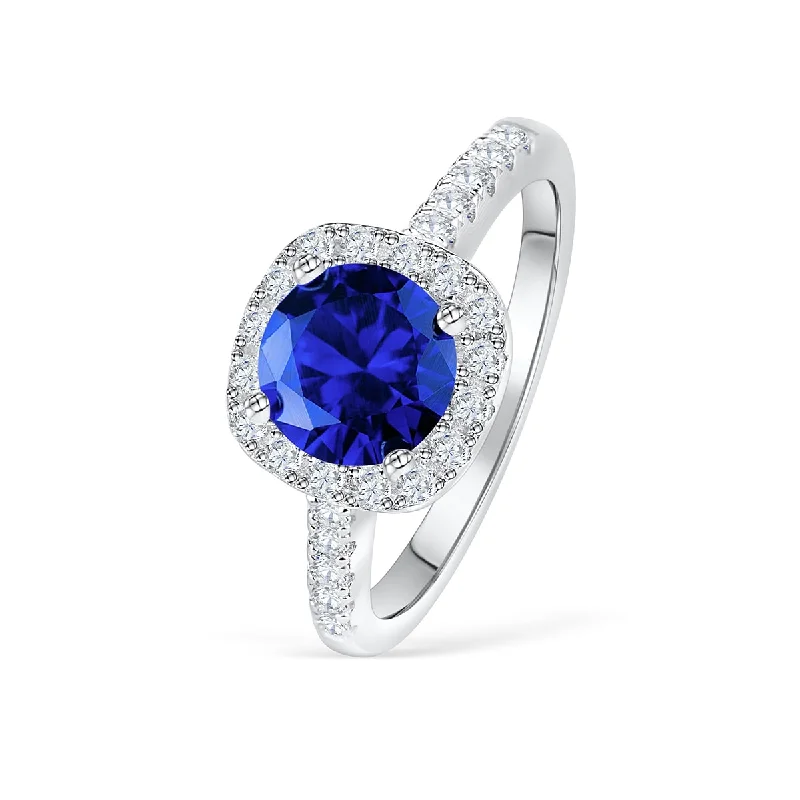 The Halo - Tanzanite