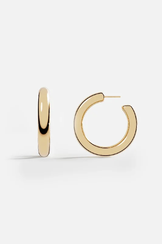 XL Bold Hoop Earrings